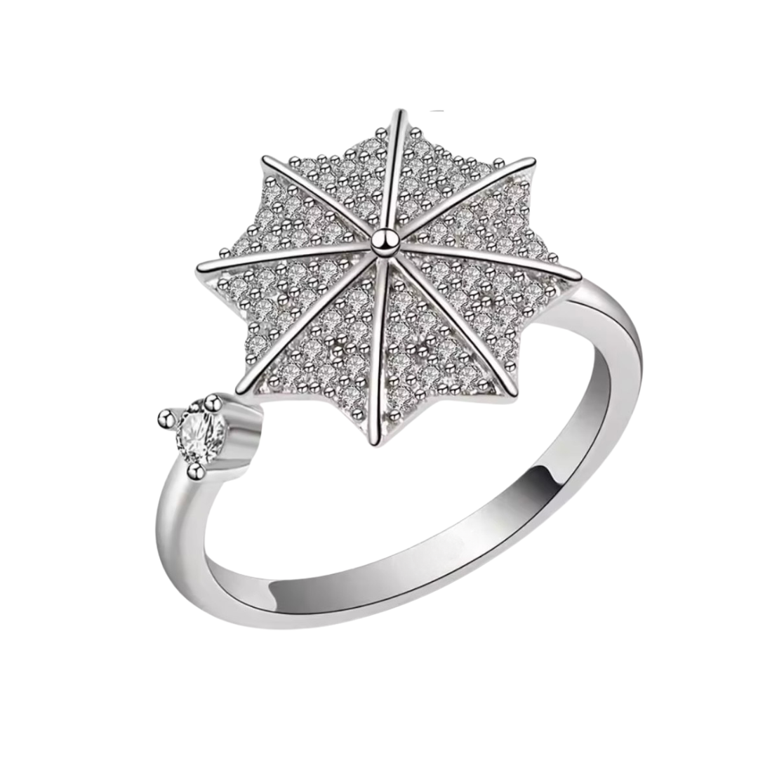 Anillos antiestrés spinner de mujer