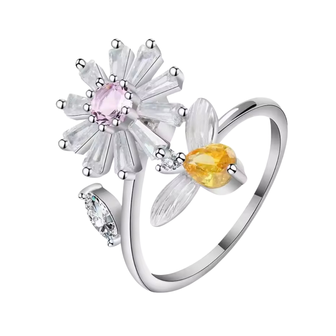 Anillos antiestrés spinner de mujer