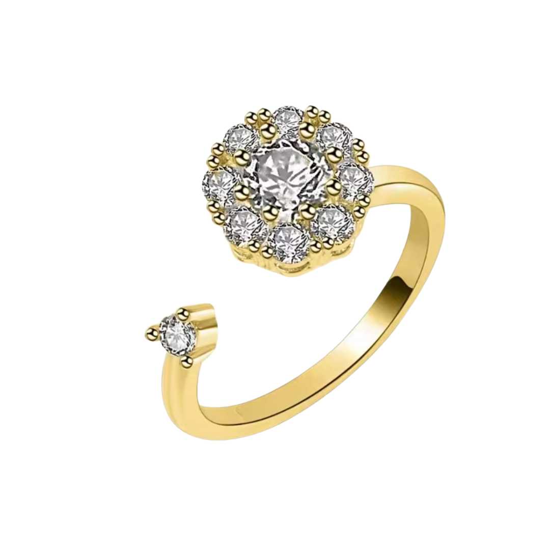 Anillos antiestrés spinner de mujer